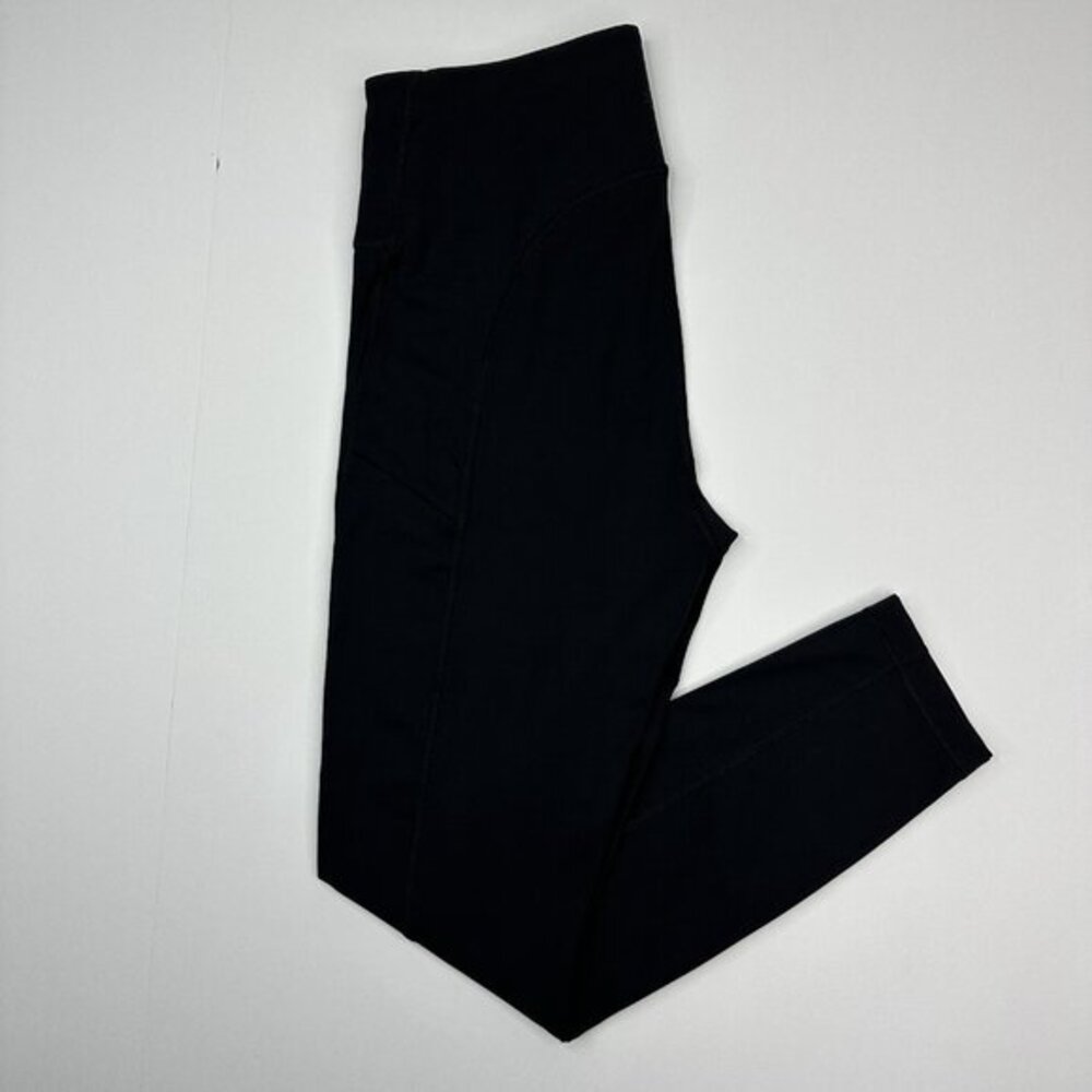 Athleta Ultimate Stash Pocket 7/8 Tight Womens Small Black High Rise Leggings - Picture 3 of 11